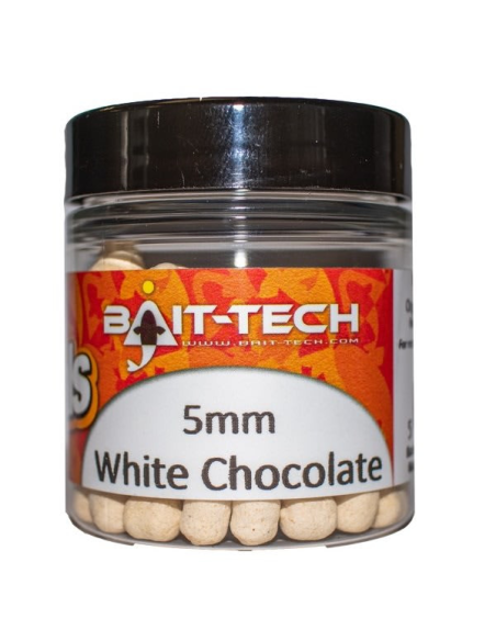 Wafters Bait-Tech Criticals 5mm White Chocolate BAIT-TECH - 1