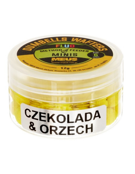 Wafter MEUS Fluo Czekolada Orzech Minis 6mm MEUS - 2