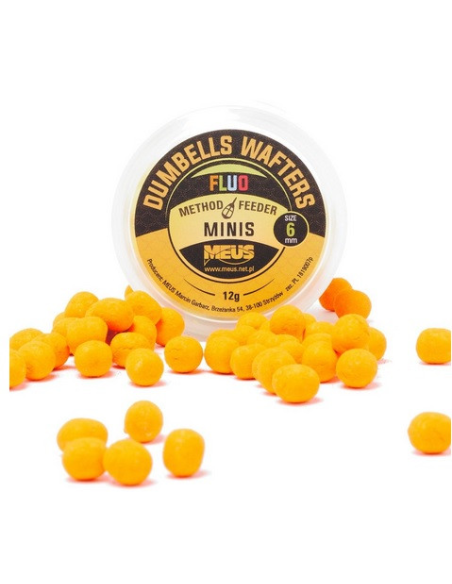 Wafter MEUS Fluo Czekolada Pomarańcza Minis 6mm MEUS - 1