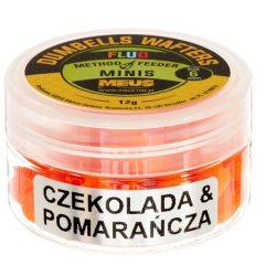 Wafter MEUS Fluo Czekolada Pomarańcza Minis 6mm MEUS - 1 2