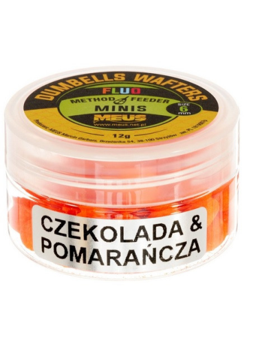 Wafter MEUS Fluo Czekolada Pomarańcza Minis 6mm MEUS - 2