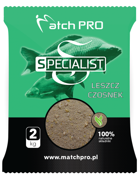 Zanęta MatchPro Specialist Leszcz Czosnek 2kg MatchPRO - 1