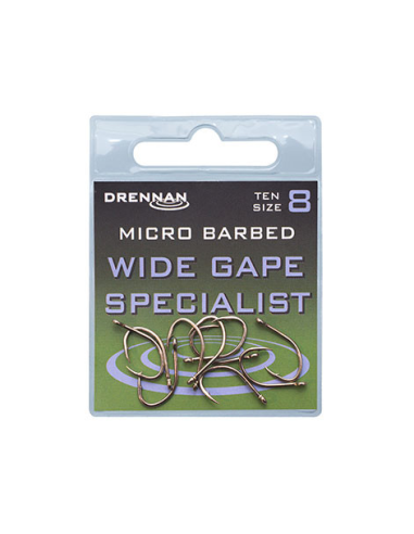 Haczyki Drennan Wide Gape Specialist 4