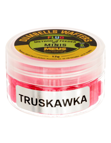 Wafters MEUS Fluo 6mm Truskawka Minis MEUS - 2