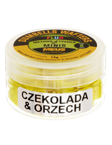 Wafters MEUS Fluo 8mm Czekolada Orzech Minis MEUS - 2