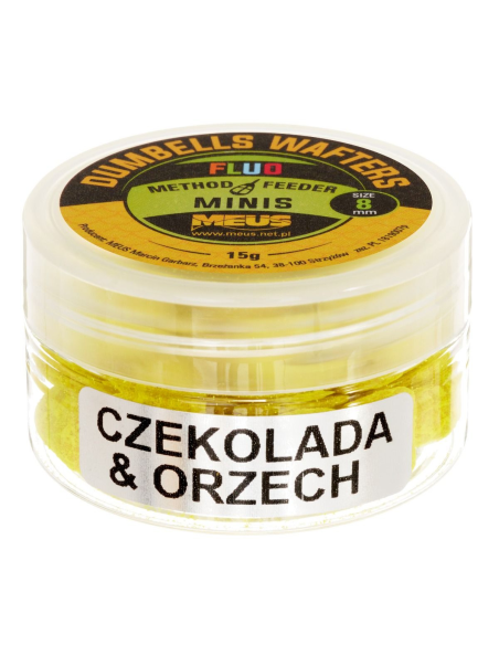 Wafters MEUS Fluo 8mm Czekolada Orzech Minis MEUS - 2