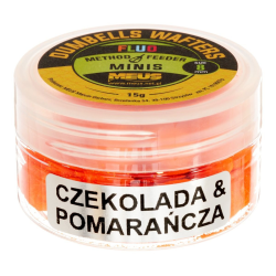 Wafters MEUS Fluo 8mm Czekolada Pomarańcza Minis MEUS - 1 2