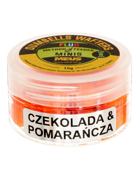 Wafters MEUS Fluo 8mm Czekolada Pomarańcza Minis MEUS - 2