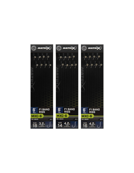Przypony Matrix MXC-6 Band 15cm - 18 - 0.125mm MATRIX - 2