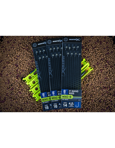 Przypony Matrix MXC-6 Band 15cm - 18 - 0.125mm MATRIX - 3