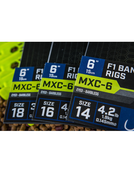 Przypony Matrix MXC-6 Band 15cm - 18 - 0.125mm MATRIX - 6