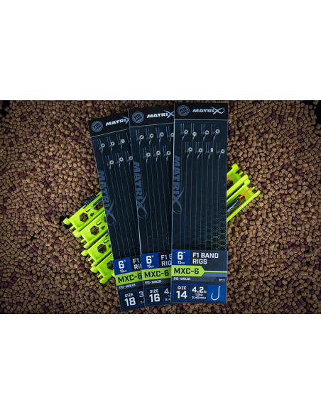 Przypony Matrix MXC-6 Band 15cm - 16 - 0.145mm MATRIX - 3
