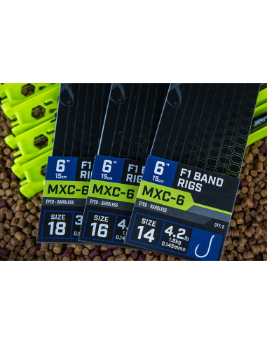 Przypony Matrix MXC-6 Band 15cm - 16 - 0.145mm MATRIX - 4