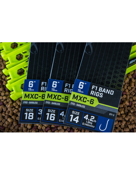 Przypony Matrix MXC-6 Band 15cm - 16 - 0.145mm MATRIX - 4