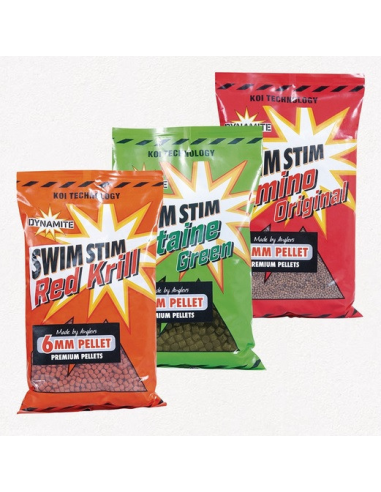 Pellet Dynamite Baits Swim Stim Red Krill 8mm 900g DYNAMITE BAITS - 2