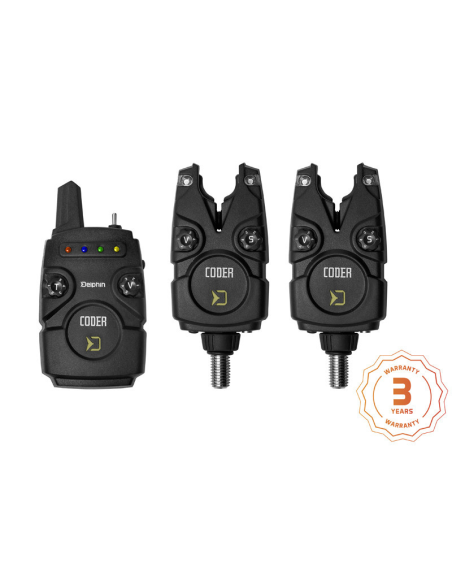 Zestaw Sygnalizatorów Delphin Coder 2+1 DELPHIN - 1