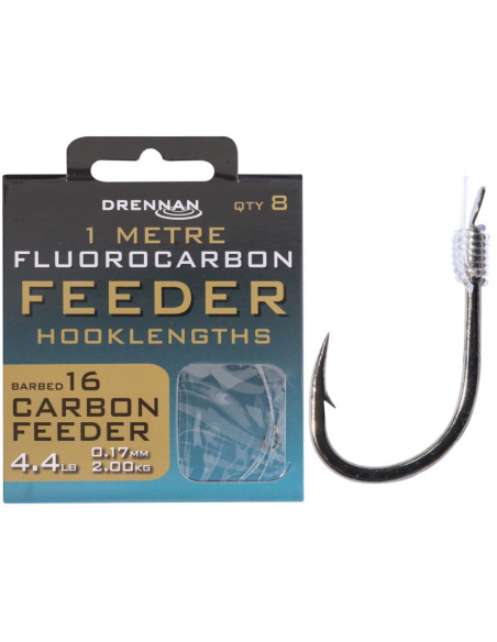 Przypony Drennan Feeder 1m - 16 - 0.17mm DRENNAN - 1