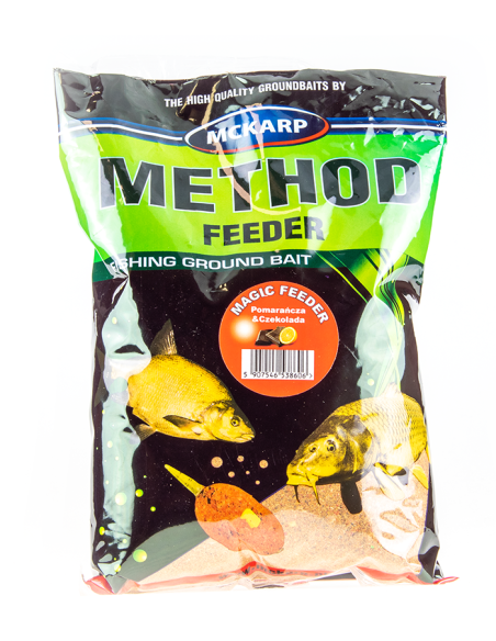 Zanęta MCKarp Method Feeder Pomarańcza Czekolada 1kg MCKARP - 1 Zanęta MCKarp Method Feeder Pomarańcza Czekolada 1kg MCKARP - 1