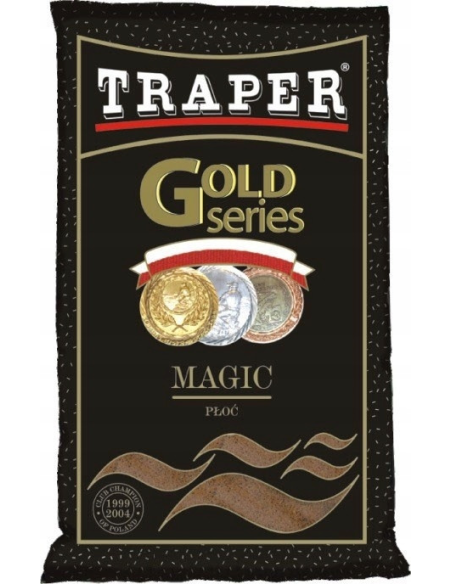 Zanęta Traper Gold Magic Black 1kg TRAPER - 1
