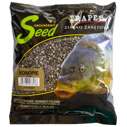 Ziarno Zanętowe Gotowane Traper Konopie 0.5kg TRAPER - 1