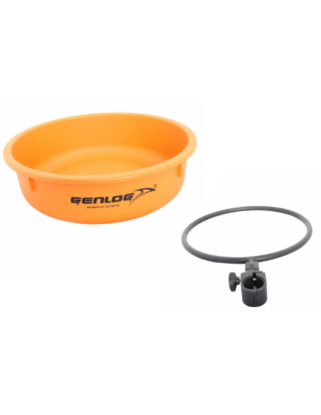 Miska Genlog Orange z uchwytem  - 1