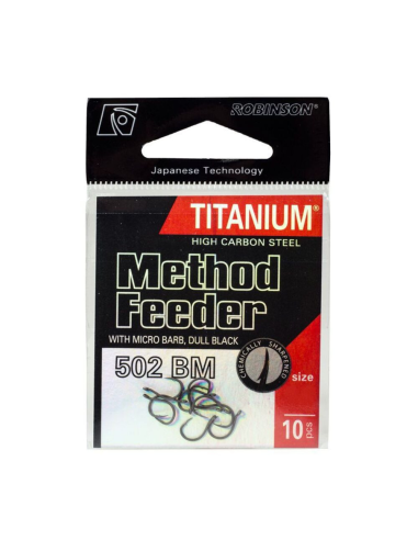 Haczyki Robinson Titanium Method Feeder 502 10