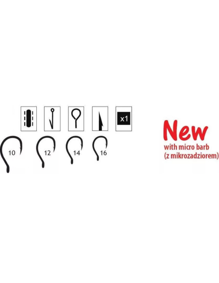 Haczyki Robinson Titanium Method Feeder 502 10 ROBINSON - 2