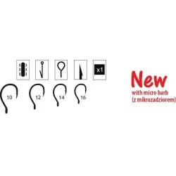 Haczyki Robinson Titanium Method Feeder 502 14 ROBINSON - 1 2