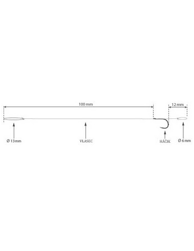 Przypony Robinson Bait Band 502BM - 8 - 0,218mm ROBINSON - 2