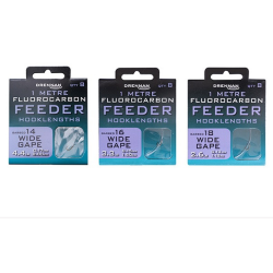 Przypony Drennan Feeder 1m - WIDE GAPE nr 18 DRENNAN - 1