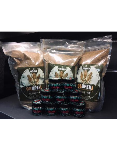 Zestaw Osmo Wafters Kraken Zanęta CsuperL OSMO INNOVATION BAITS - 3