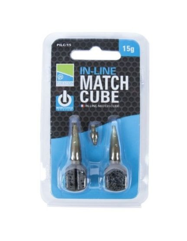 Ciężarki Preston In-Line Match Cube - 45g