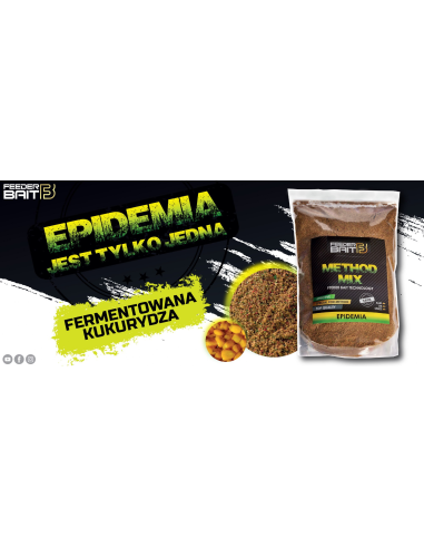 Zestaw Epidemia Feeder Bait Zanęta + Pellet+ Zalewa+ Dumbells FEEDER BAIT - 2