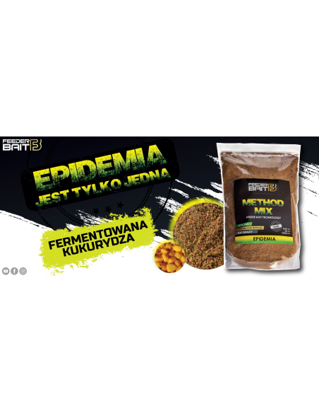 Zestaw Epidemia Feeder Bait Zanęta + Pellet+ Zalewa+ Dumbells FEEDER BAIT - 2