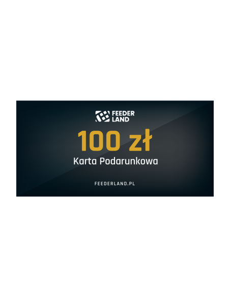 Karta Podarunkowa FEEDERLAND.PL 100zł FEEDERLAND - 1