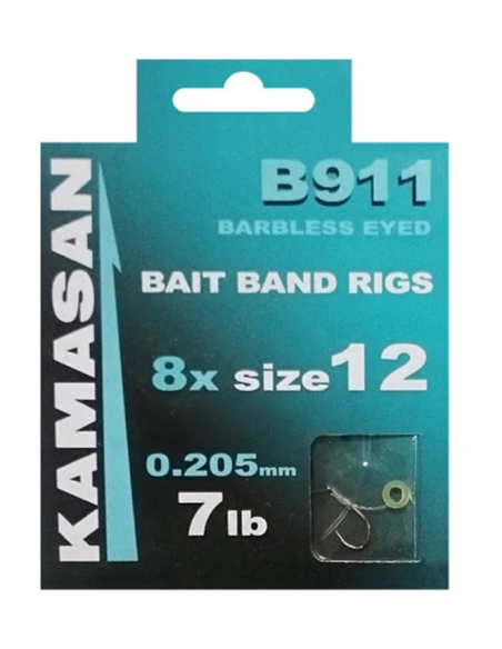 Przypony Kamasan B911 (z gumką) 30cm - rozmiar 14 KAMASAN - 1