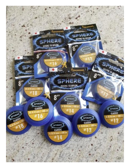 Haczyki Browning Sphere Classic czarny r.13/8szt  - 2