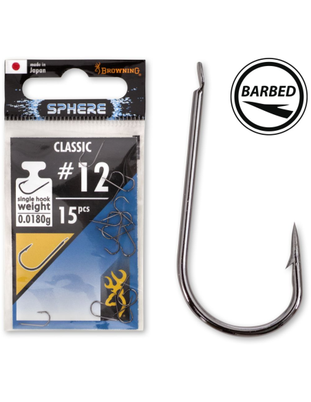 Haczyki Browning Sphere Classic - roz. 12 BROWNING - 1