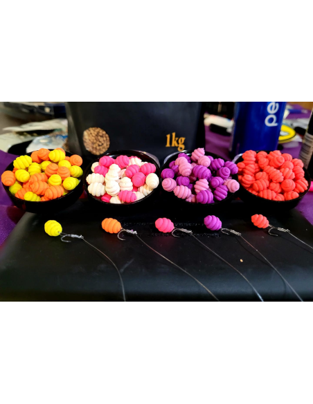 6x OSMO MINI LARWA WAFTERS 7mm WSZYSTKIE SMAKI OSMO INNOVATION BAITS - 3