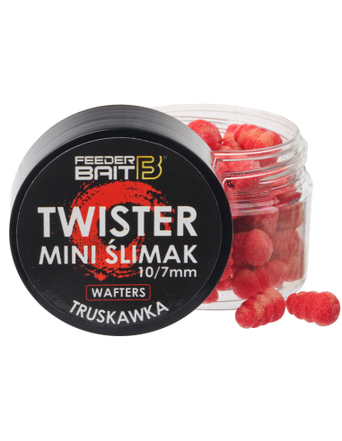 Feeder Bait Twister Mini Ślimak - Truskawka