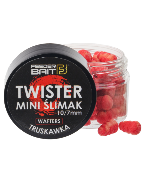 Feeder Bait Twister Mini Ślimak - Truskawka FEEDER BAIT - 1