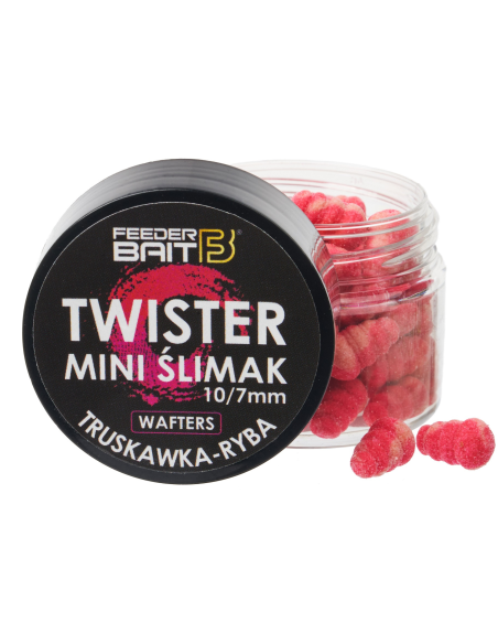 Feeder Bait Twister Mini Ślimak - Truskawka & Ryba FEEDER BAIT - 1