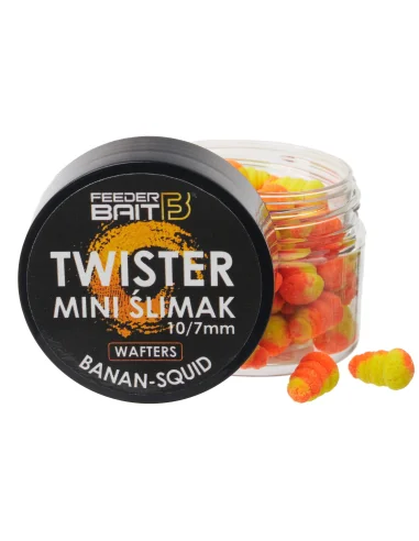 Feeder Bait Twister Mini Ślimak - Banan & Squid