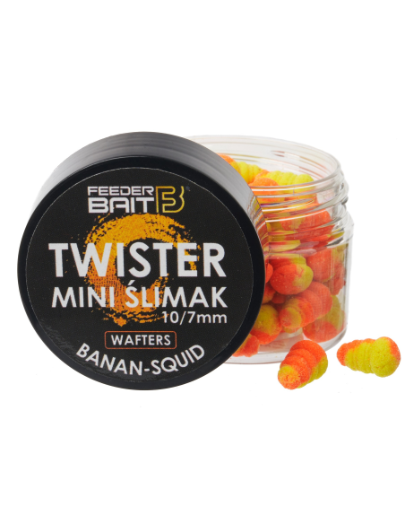 Feeder Bait Twister Mini Ślimak - Banan & Squid FEEDER BAIT - 1