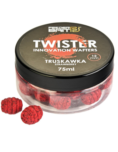 Feeder Bait Twister Wafter 12mm - Truskawka