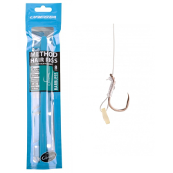 Przypony Cresta METHOD BARBLESS z gumka 10/ 0.26mm CRESTA - 1