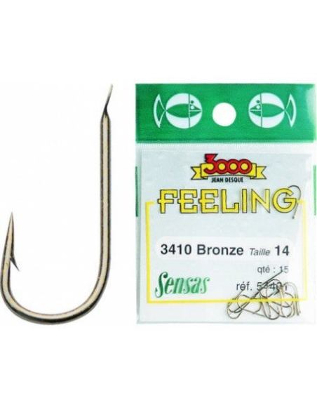 Haczyki Sensas 3410 BRONZE n.14 SENSAS - 1