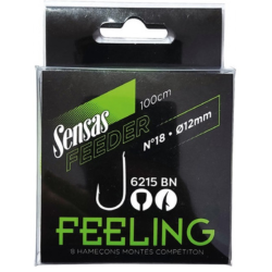 Przypony Sensas 6215 BN 18/0.12mm SENSAS - 1