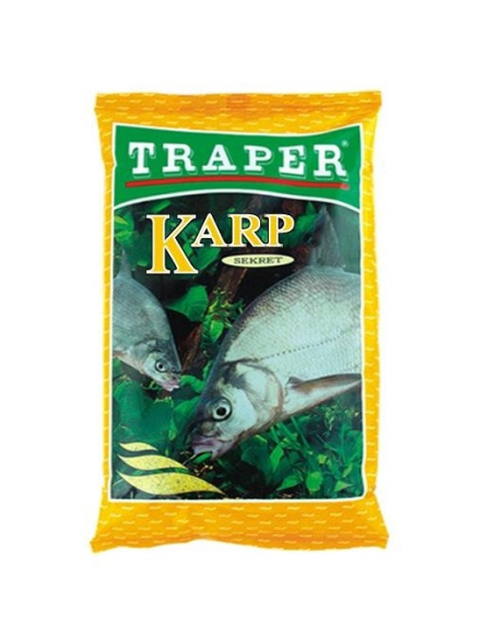 Zanęta Traper Secret Karp żółty 1kg TRAPER - 1