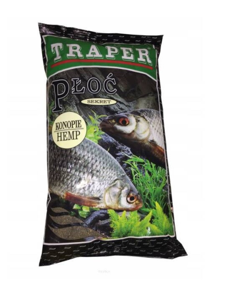 Zanęta Traper Sekret Płoć konopie 1kg TRAPER - 1